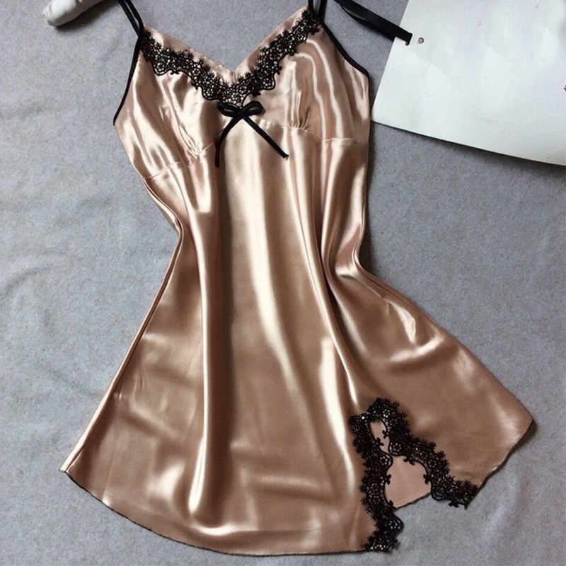 Satin dress online sleepwear