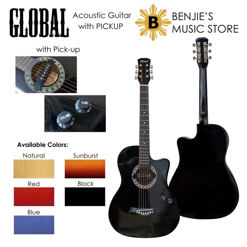 Global acoustic online guitar price