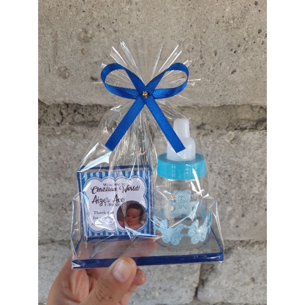 Souvenir for christening store baby boy