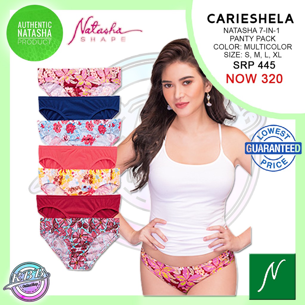 NATASHA LADIES 5-in-1 PANTY (SET 1)