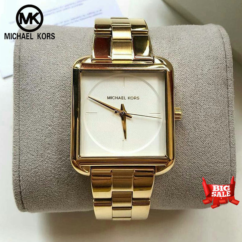 Michael kors square face on sale watch