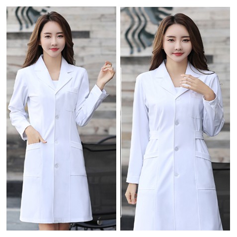 Cotton Slim Print Overalls Beauty Salon Nursing Uniform For Adults - Women