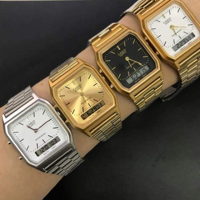 CASIO VINTAGE WATCH DUAL TIME Shopee Philippines