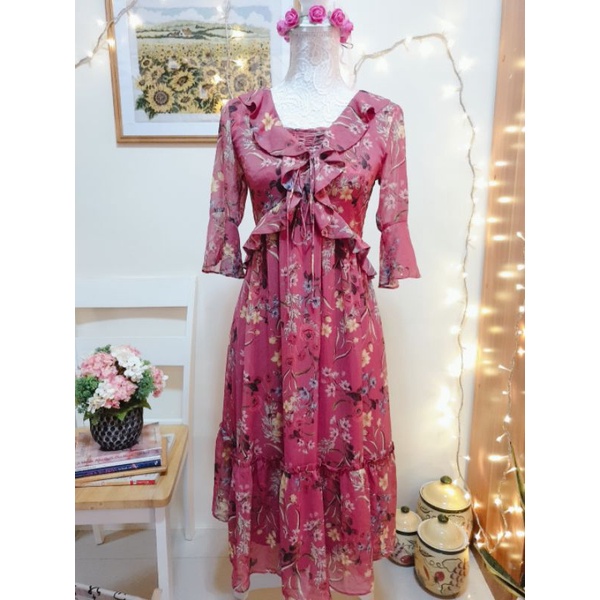 Old floral clearance dress