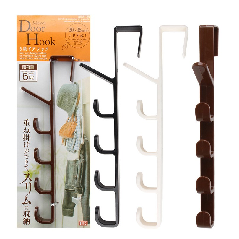 Multi-Function Door Hook 6 Hooks | Shopee Philippines