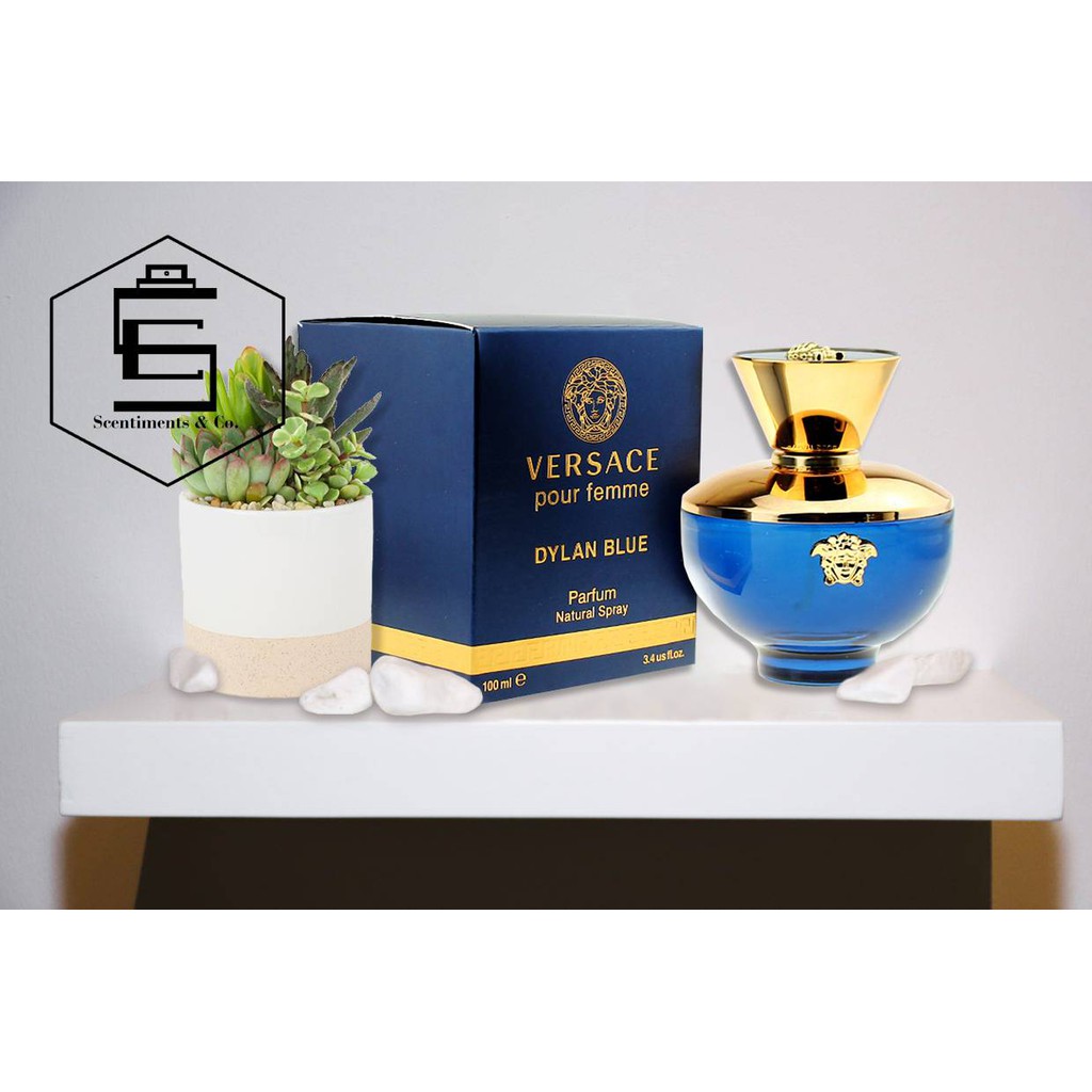 VERSACE DYLAN BLUE POUR FEMME EAU DE PARFUM 100ML Shopee Philippines