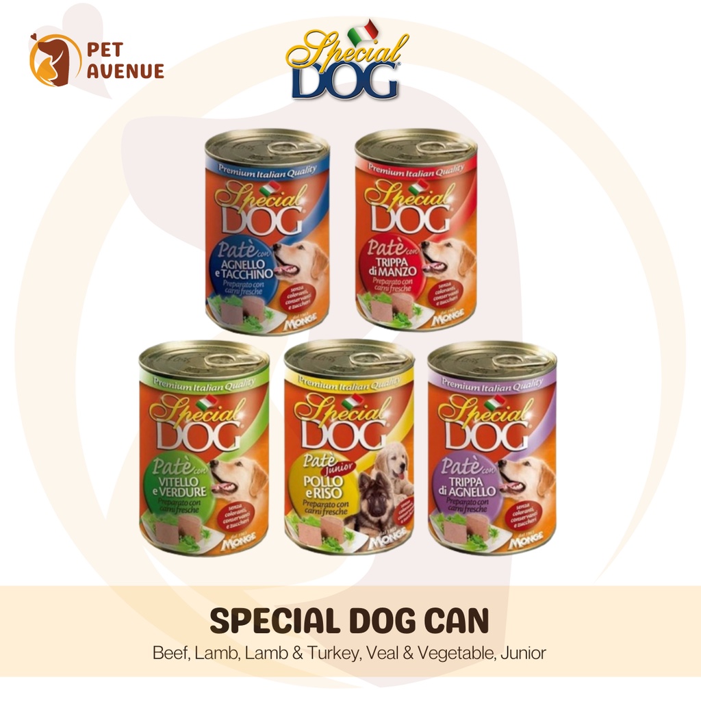 Special dog wet sales food