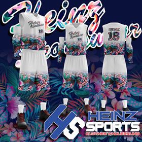 Floral basketball hot sale jersey design