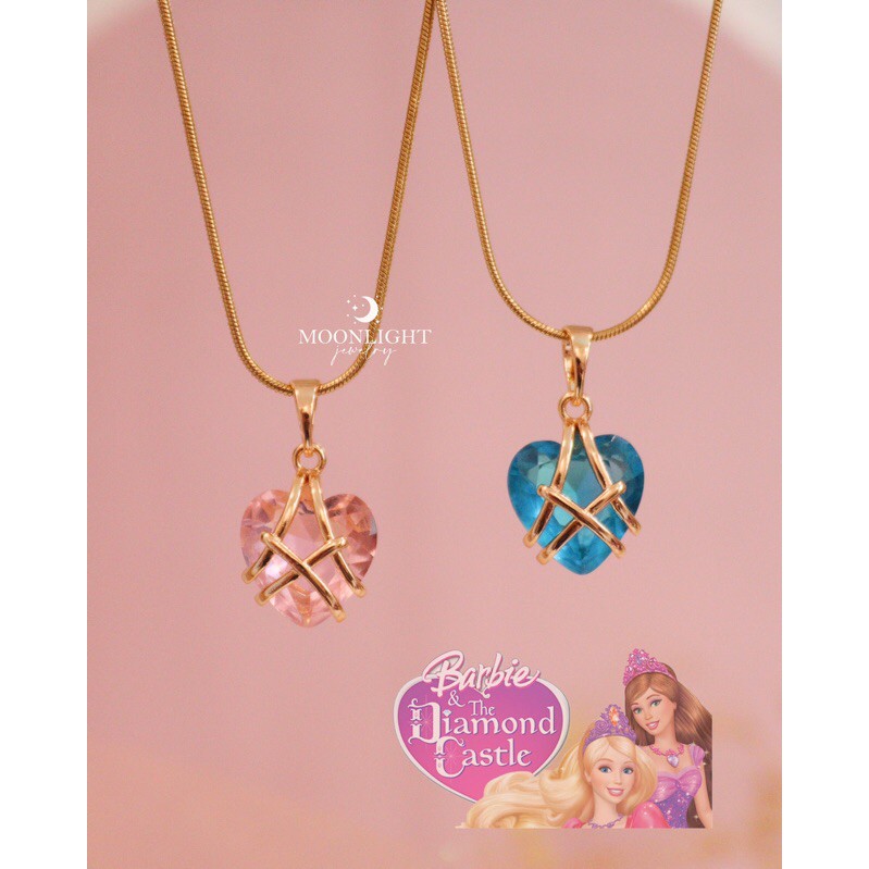 Barbie and the Diamond Castle Necklace with Free Box by Moonlight