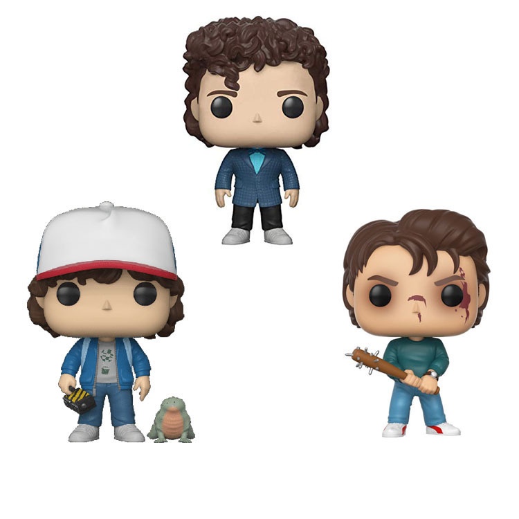 Funko POP 475 593 617 Stranger Things Dustin & Dart Steve Vinyl