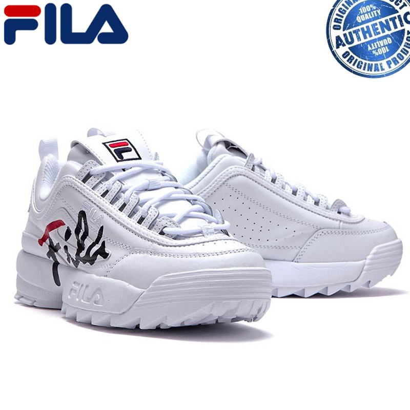 Fila disruptor clearance ii script sneaker