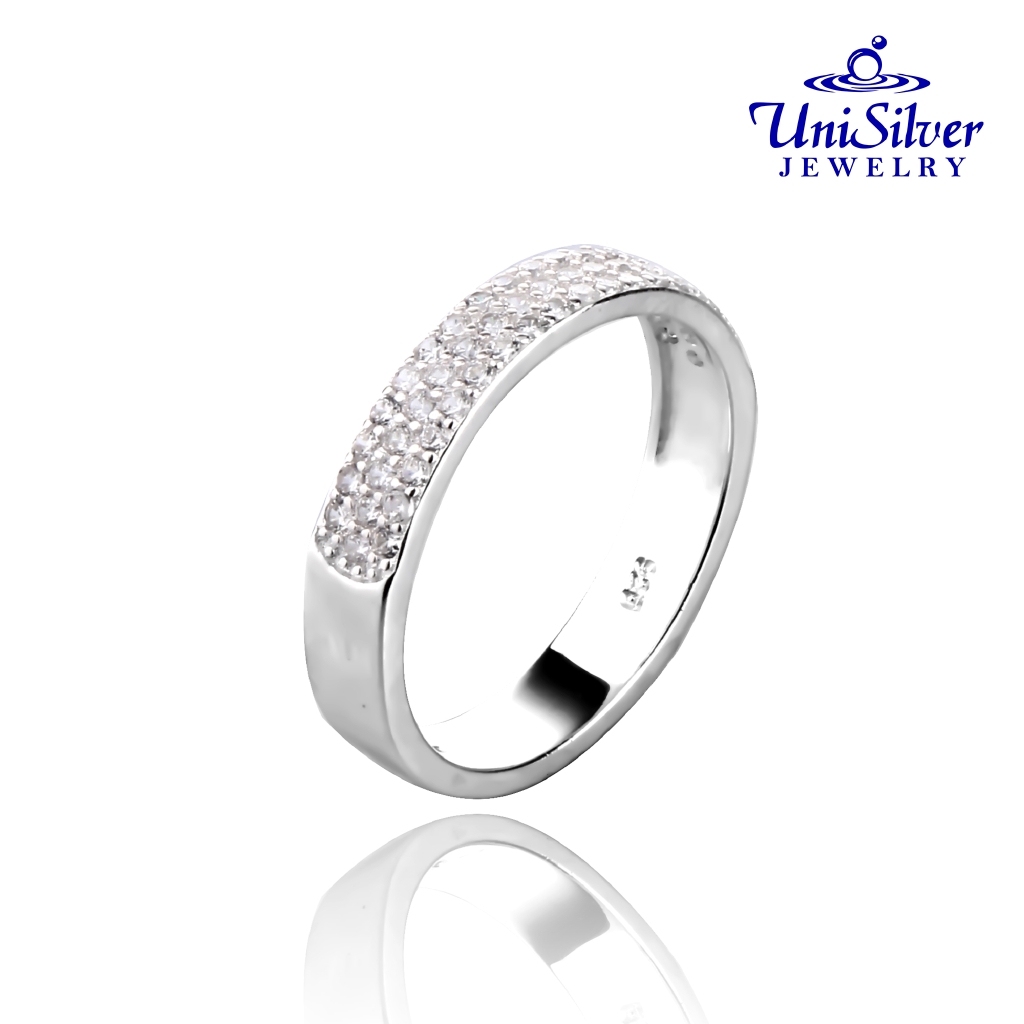 Unisilver couple ring with on sale name