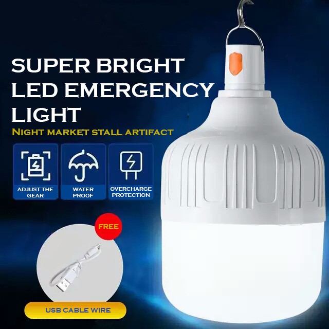 Rechargeable deals emergency bulb