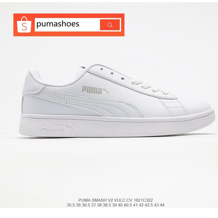 Puma smash v2 hot sale vulc cv white