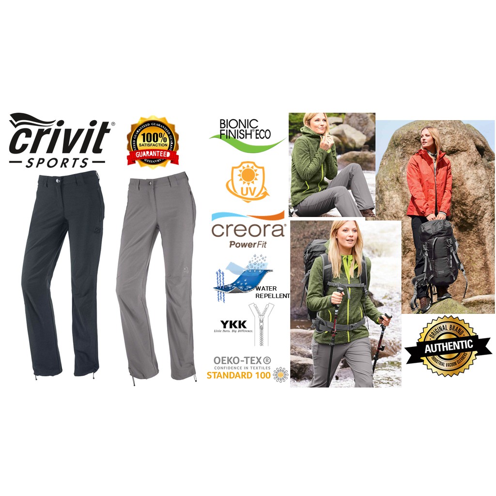 Crivit best sale hiking trousers