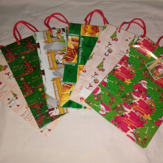 Small xmas gift bags hot sale