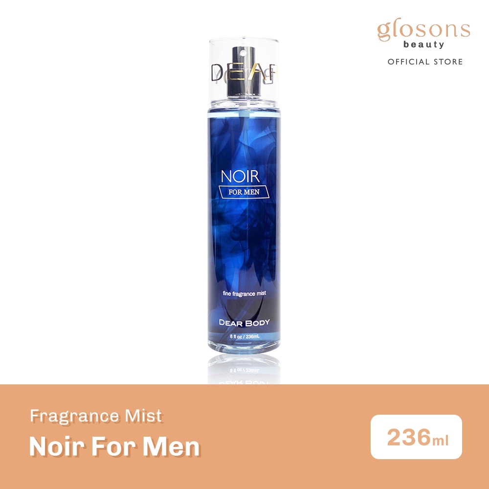 Dear Body Noir for men Fine Fragrance Mist 236ml