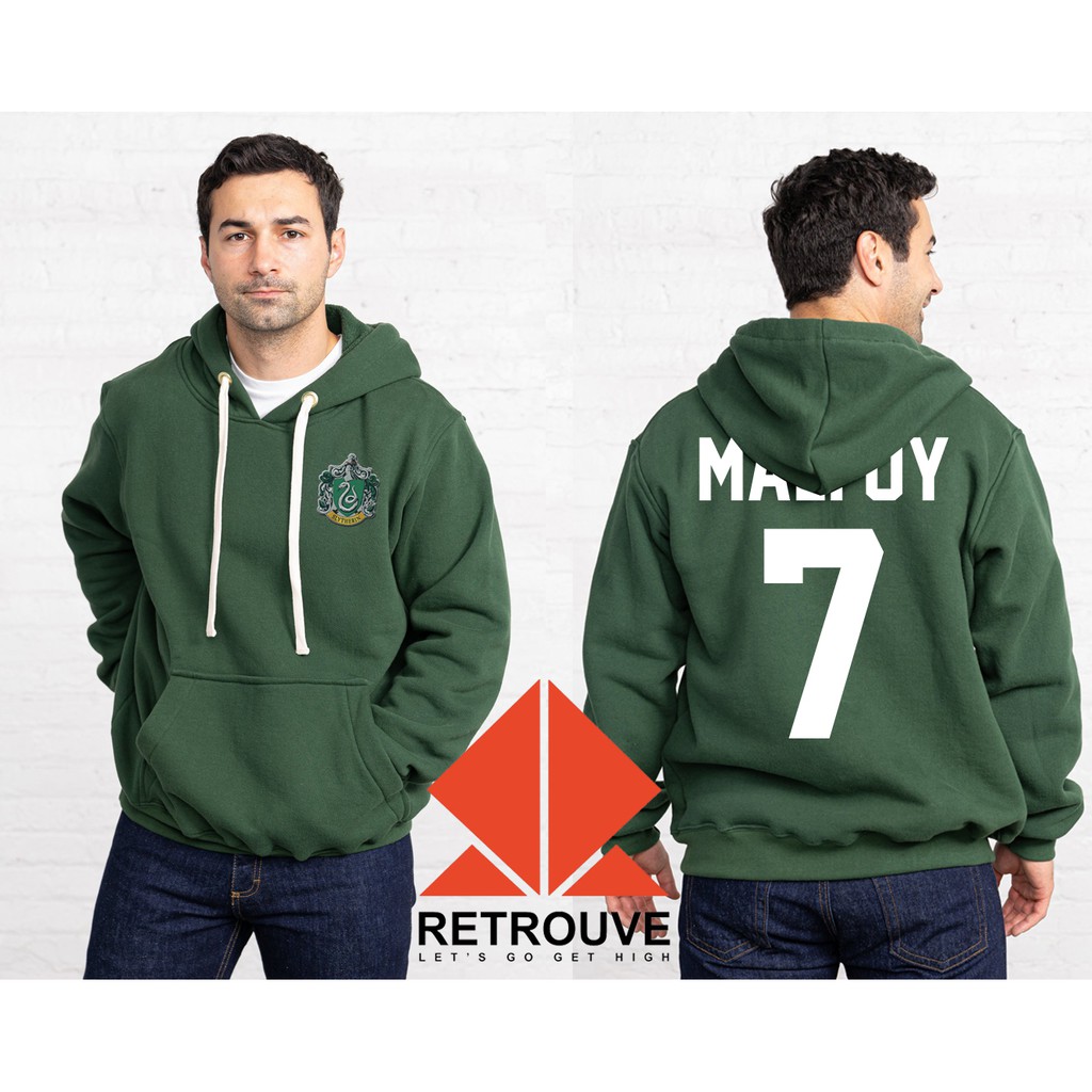 Jacket SWEATER HOODIE QUIDDITCH TEAM DRACO MALFOY Shopee Philippines