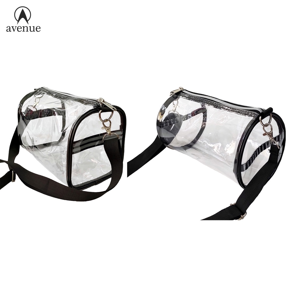 Clear plastic sling bag sale