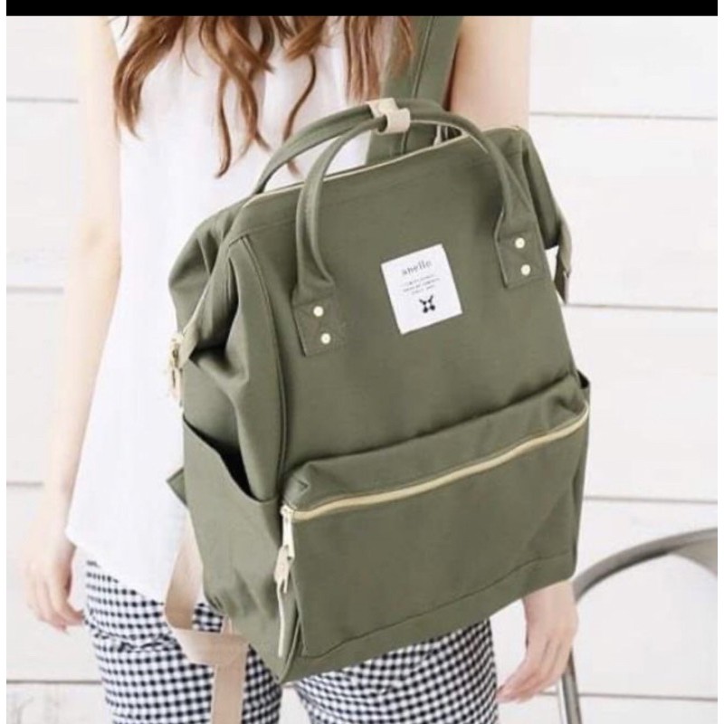 Buy Backpack Unisex Canvas Bag Anello AT-B0193A