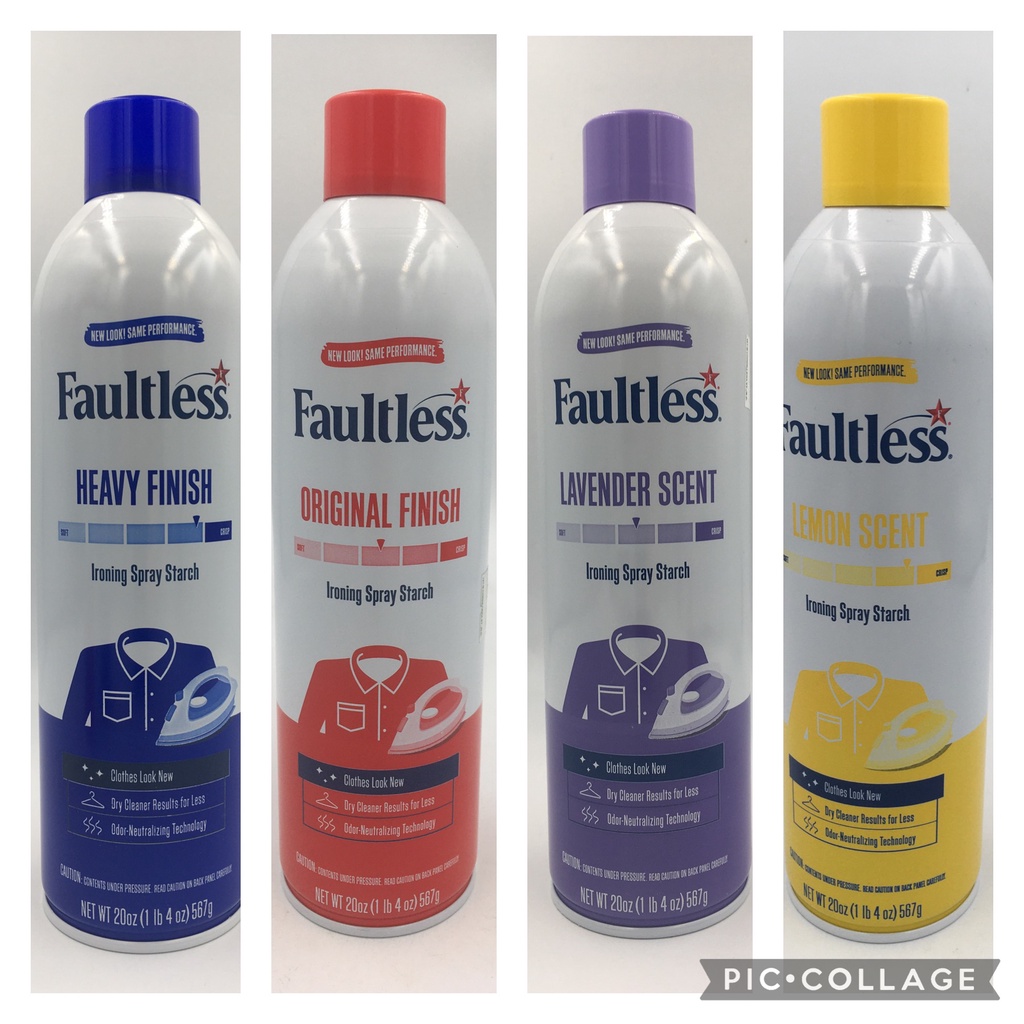 Buy Faultless Original Fresh Scent Regular Starch Spray 585 ml