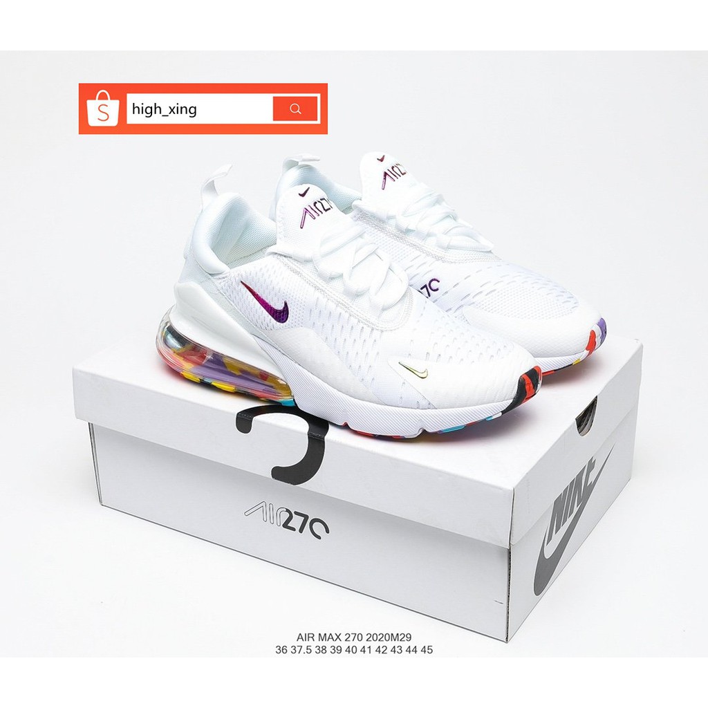 Air max 270 2024 casual shoes white