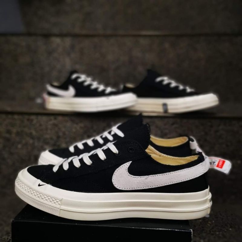 Converse with nike on sale swoosh