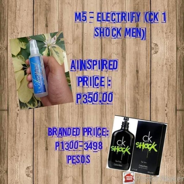 Ck shock outlet for him price