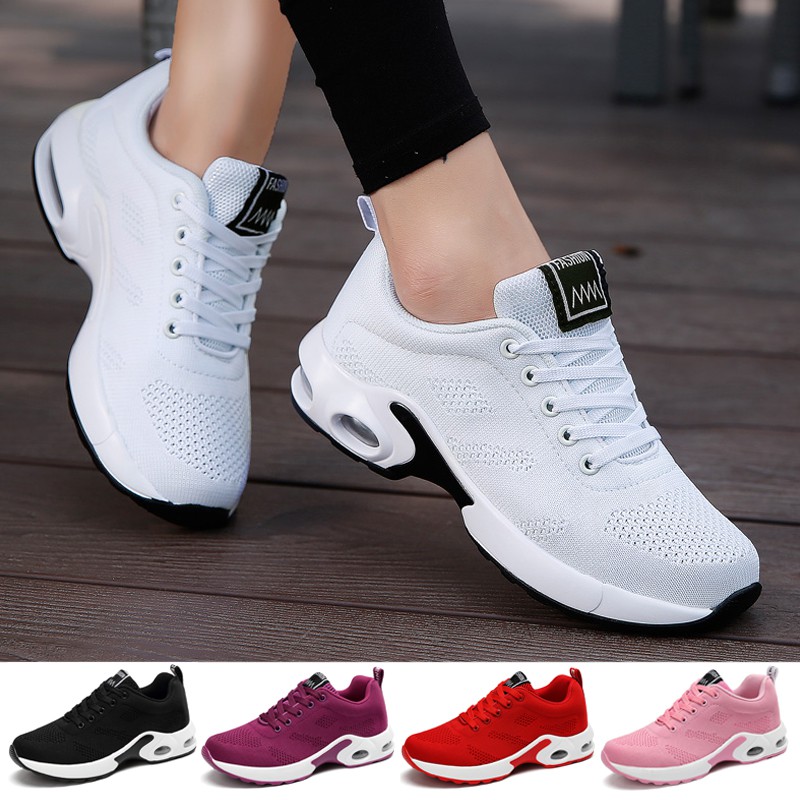 Breathable hot sale white sneakers