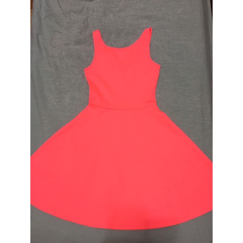 H&m red sale skater dress