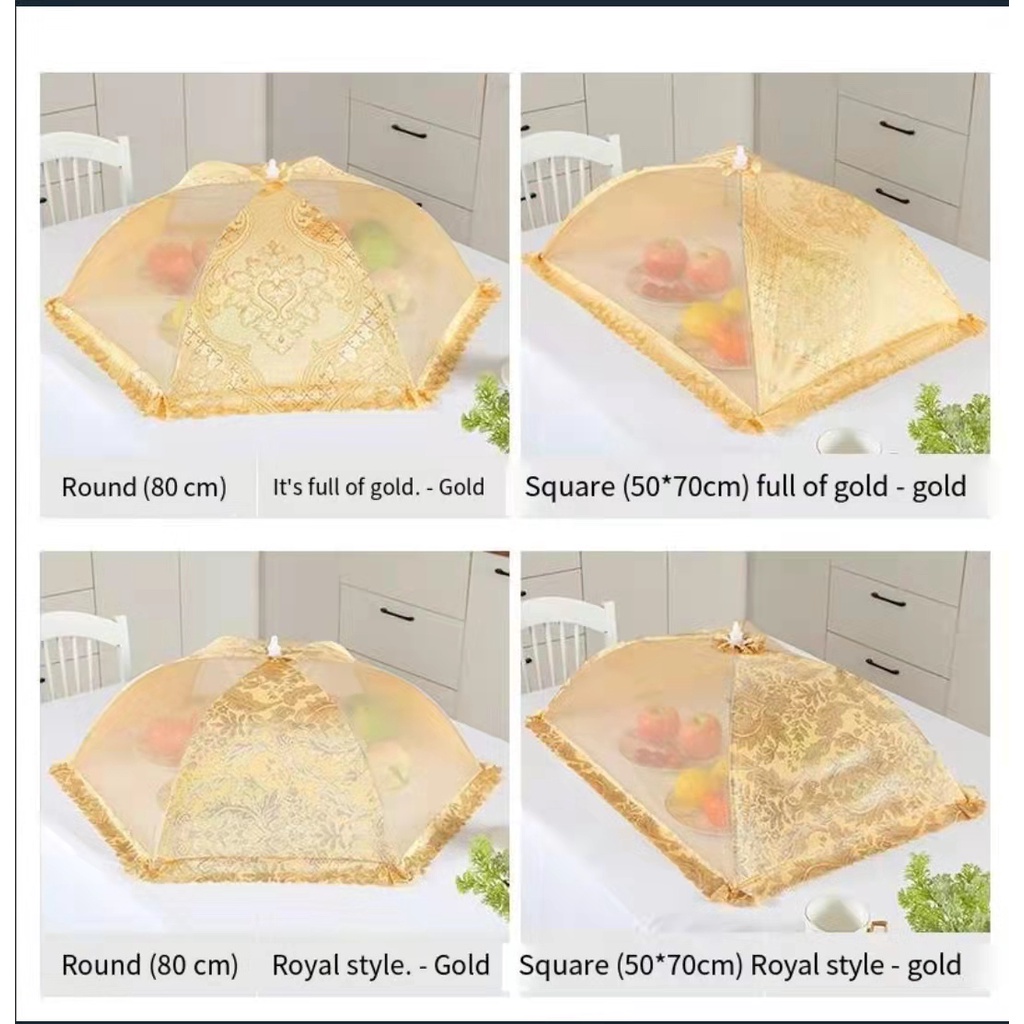 Food Cover Foldable/Collapsible Pop Up Food Net Cover/Table Food