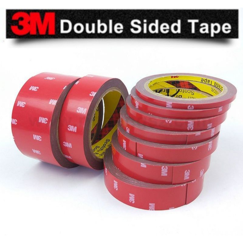 Two sided rubber clearance tape