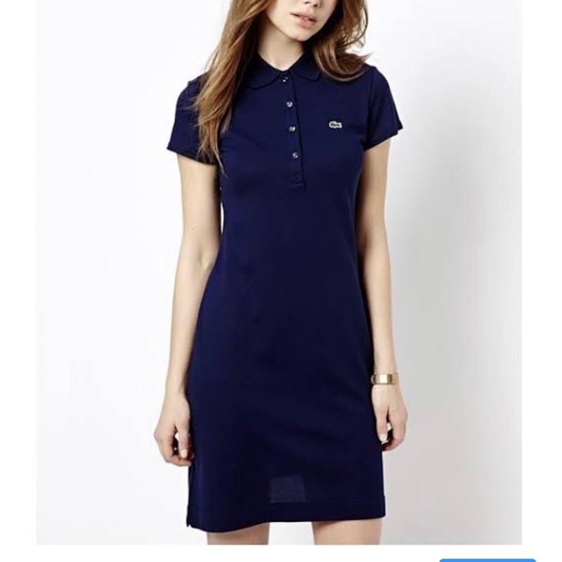 Polo shop dress blue