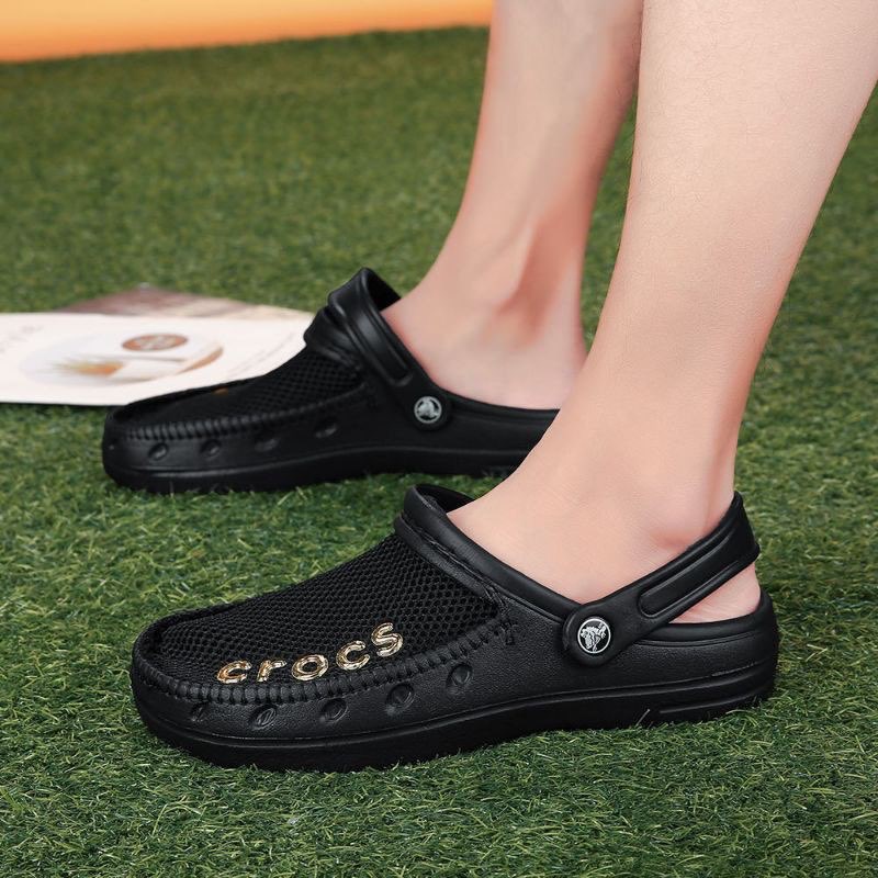 Mens hot sale cloth crocs