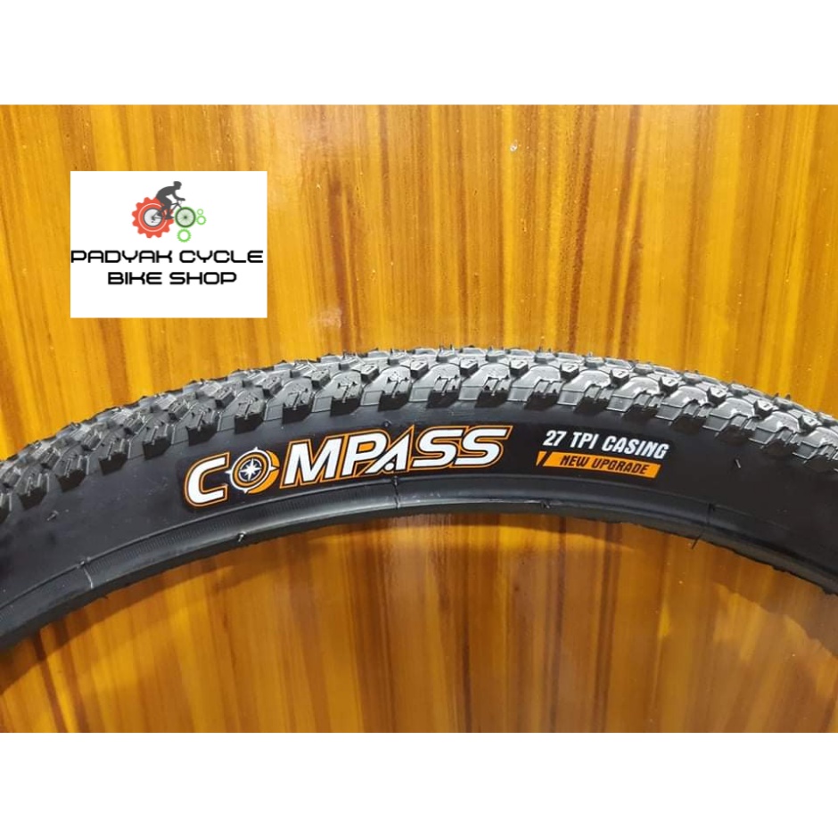 COMPASS 27.5 x 2.1 2.125 1.95 TIRE BLACK GULONG WHEEL ONHAND