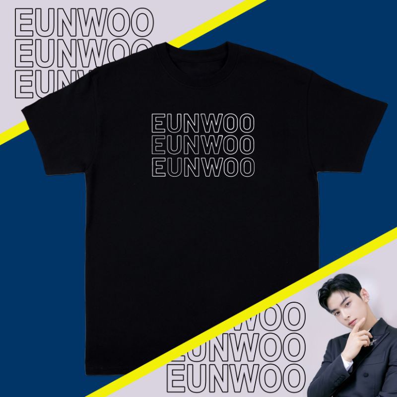 Cha Eun Woo Tshirt Shopee Philippines