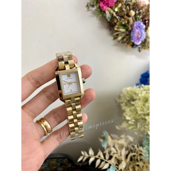 Tory burch dalloway 2025 watch gold