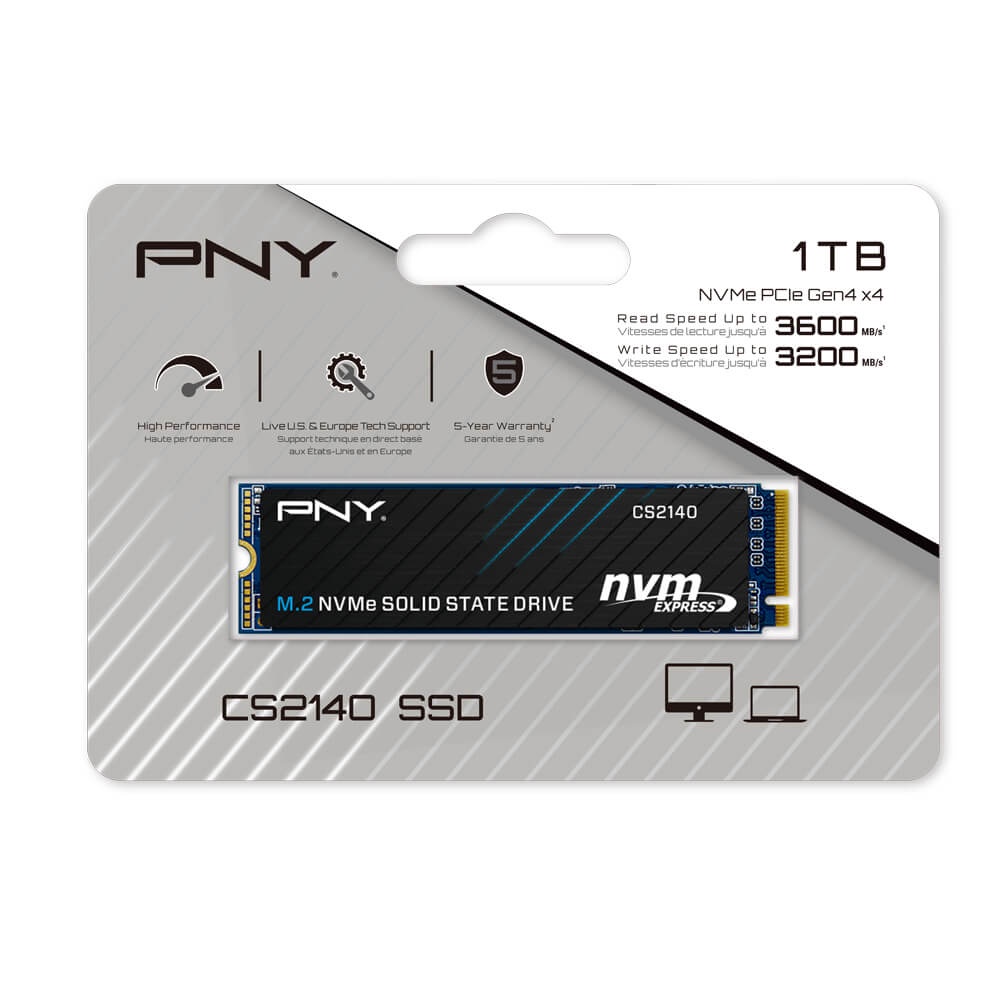 PNY CS2030 240GB M.2 2280 PCIe NVMe Internal Solid State Drive