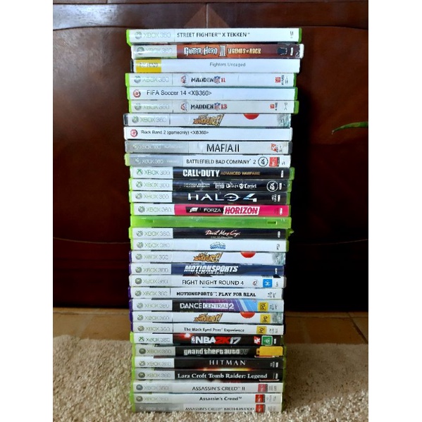 Xbox 360 on sale games shopee