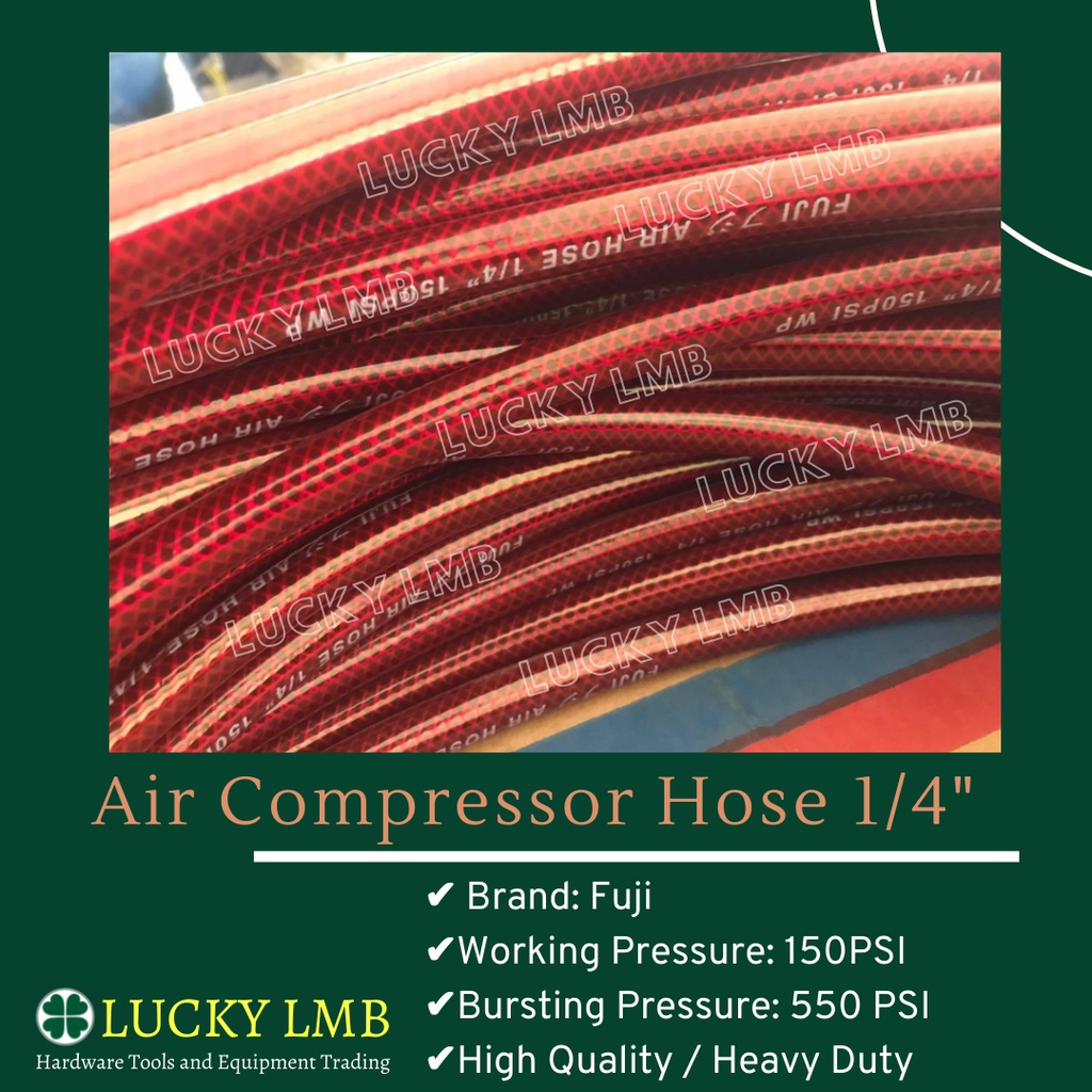 LMB, Air Compressor Hose 1/4 5m 10 m 15m 20m 25m 30m (by 5 meters)  message us for preferred length