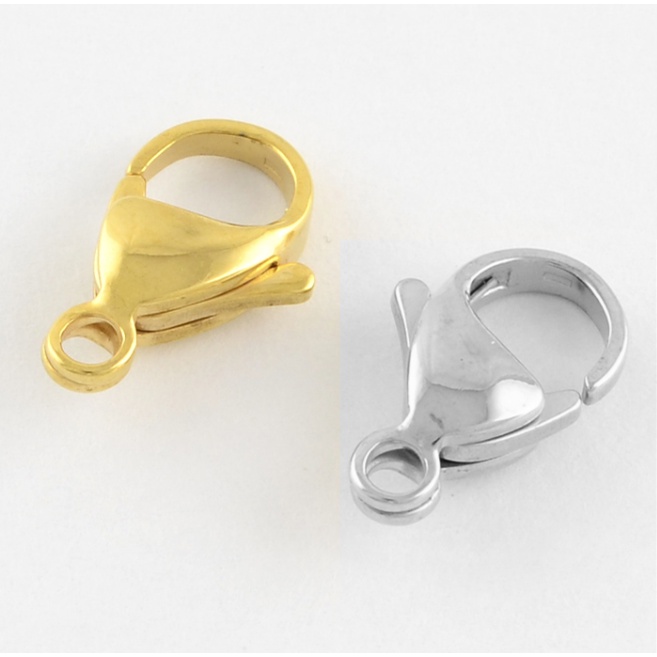 Hot Sell 304 Stainless Steel Lobster Clasps Claw Clasps for