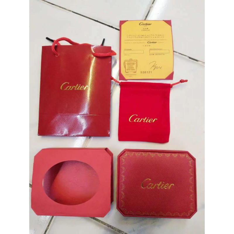 Cartier box 4in1 set Men s and Women s Accessories