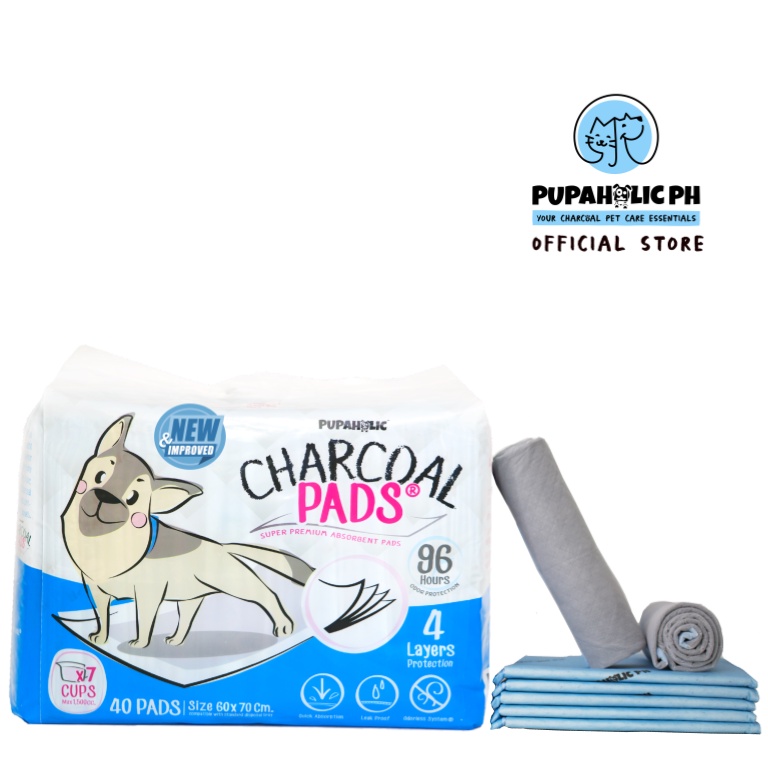 Charcoal pads 2024 for dogs