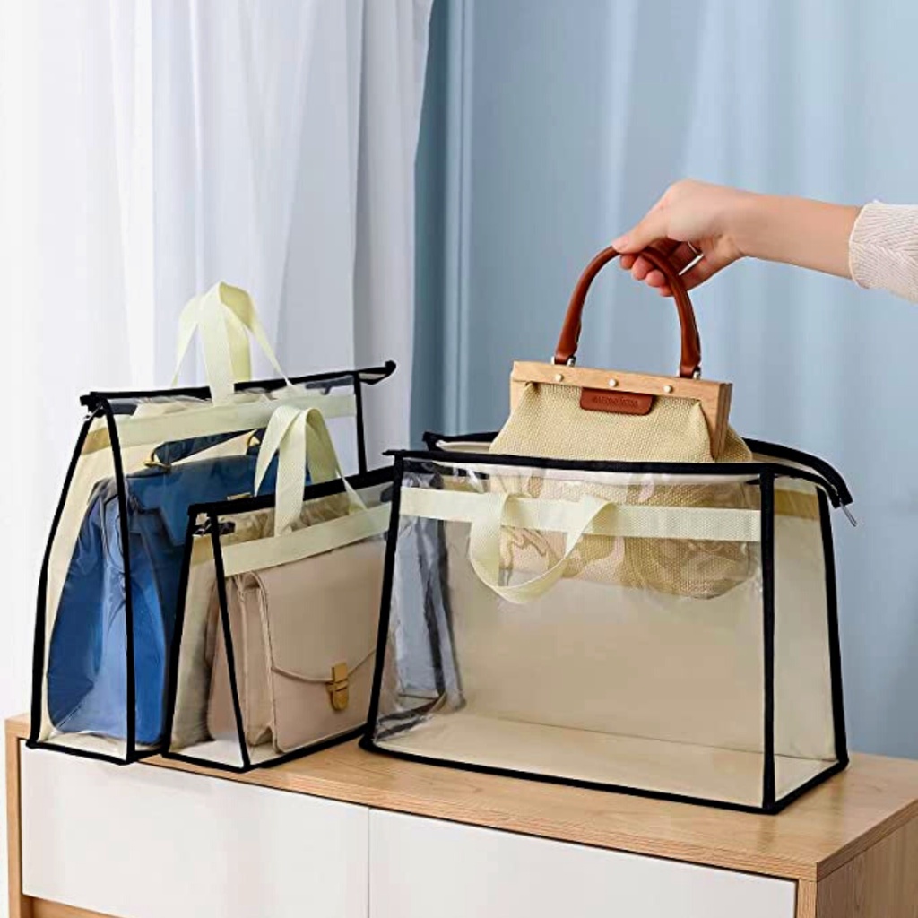 Transparent best sale dust bag