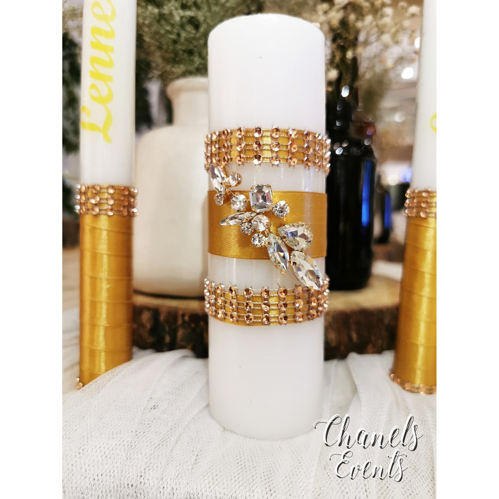 Gold unity online candle set