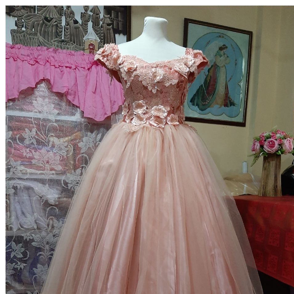 Js prom gown clearance pink