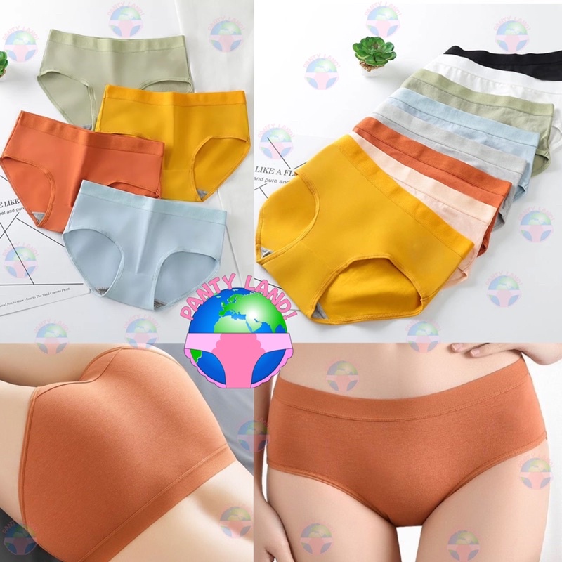 Sexy Korean Style Underwear Solid Colors Low-waist Thong Women Ling