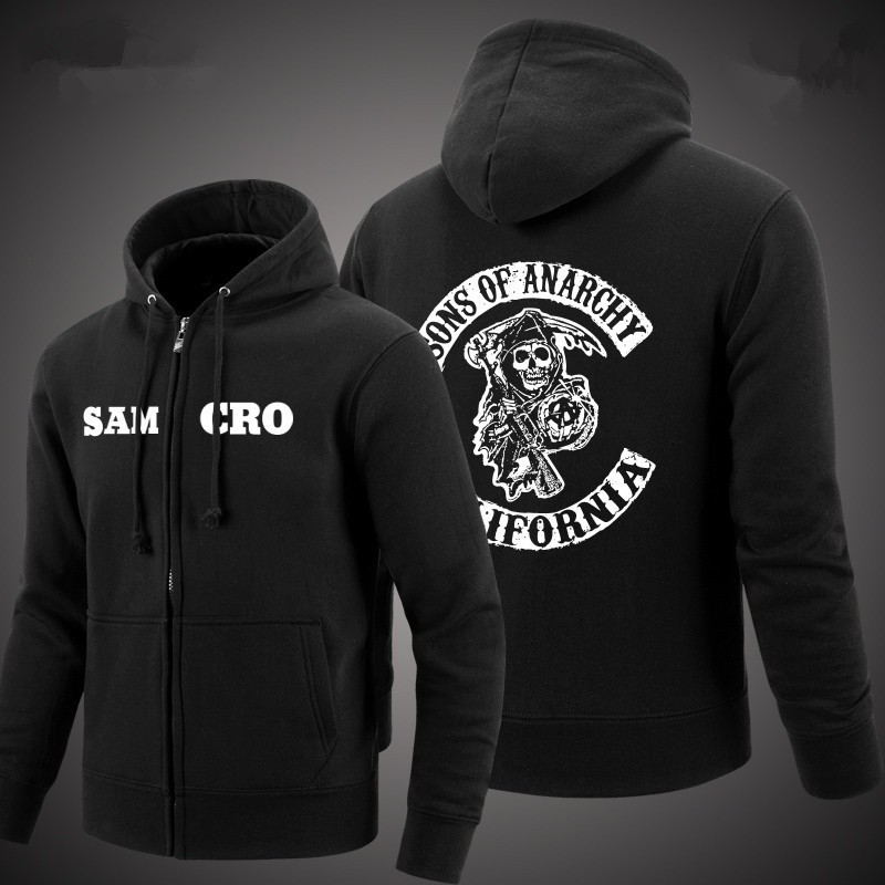 Sons of best sale anarchy zip hoodie