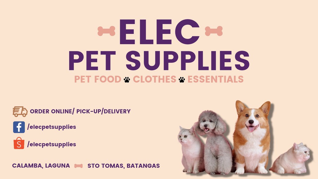 ELEC Pet Supplies, Online Shop Shopee Philippines