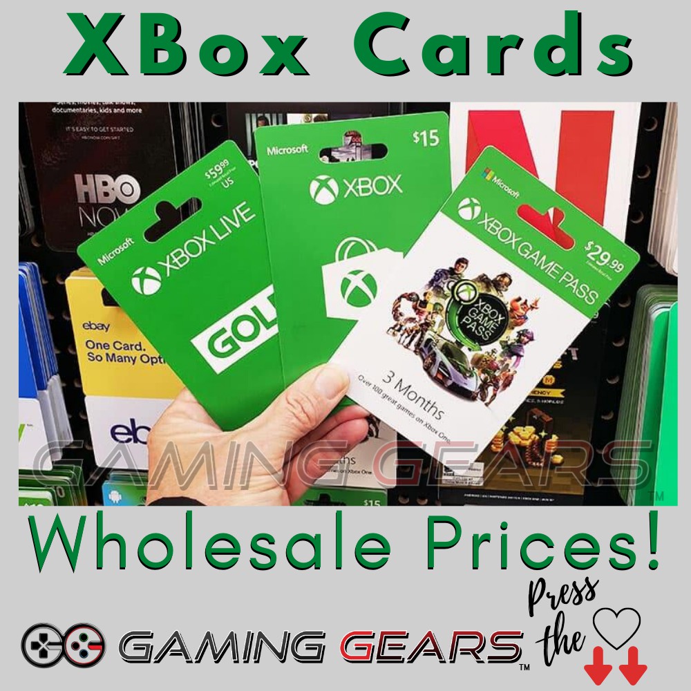 Wholesale xbox deals live codes